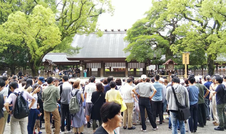 熱田神宮と奉納土俵入り　（番外編）